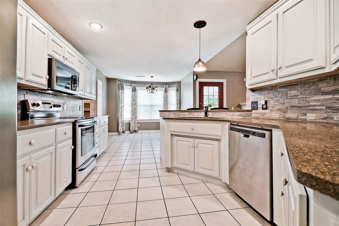 This meticulously maintained 3-bedroom, 3-bath home offers 2,117 sq. ft. of comfortable living space on a spacious 0.48-acre lot. Enjoy easy living with tile and vinyl flooring throughout, a beautifully updated interior, and an open layout perfect for entertaining. The primary suite features a generous walk-in closet, and a second bedroom includes its own private bathāideal for guests or multigenerational living. A bonus room is perfect as a hobby room with a 1/2 bath.
Step outside to a fabulous covered patio overlooking the above-ground pool and a detached workshopāperfect for hobbies or extra storage. The oversized lot provides plenty of room to park your trailer or RV. The 240 s.f. Workshop has electricity and convenient door access from either side of the fence. Located in a quiet, no-POA subdivision, this property offers space, flexibility, and peace of mind.