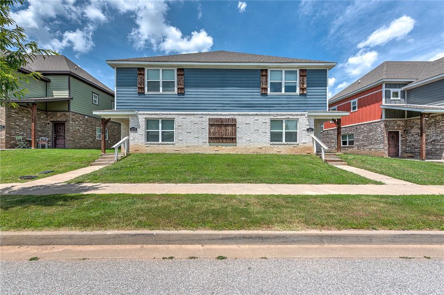 Investor alert! Nearly new duplex just 8 min from U of A. Each unit has 3BR/3.5BA, granite, modern finishes, garage & storage. Ideal for student housing. Live in one, rent the other—or rent both for max cash flow. Prime location with strong rental demand!
