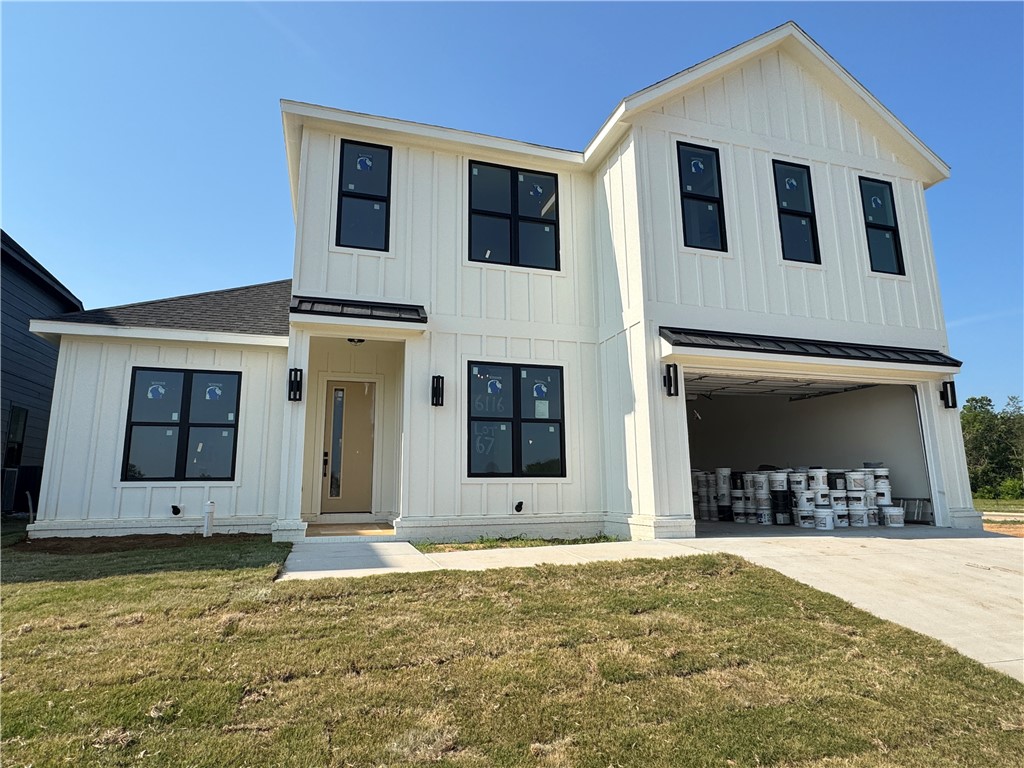Welcome to Meadow Brook in SW Rogers! Great community in the best location! This plan features 3-4 bedrooms (2 flex spaces either bedroom 2 or study option as well as upstairs bedroom 4 or bonus room). All bedrooms have walk-in closets with plenty of storage! Downstairs you will find the primary bedroom. Great layout with open kitchen/living room area. Kitchen has large island to sit up to 6 bar stools, built-in gas cook top, built-in oven and microwave, large pantry, and eat in dining area. Primary bedroom feature en suite bathroom with soaking tub, walk-in shower, his and hers separate vanities, and large closet with lots of built-ins. Bedrooms 3 & 4/bonus room are upstairs along with a full bathroom. Enjoy the evenings grilling on the covered back patio! Can't beat location being only minutes to shopping, dining, groceries stores, and only steps to the Razorback Greenway Trail.
MLS Remarks: Work with our preferred lender and receive a $4000 lender credit!