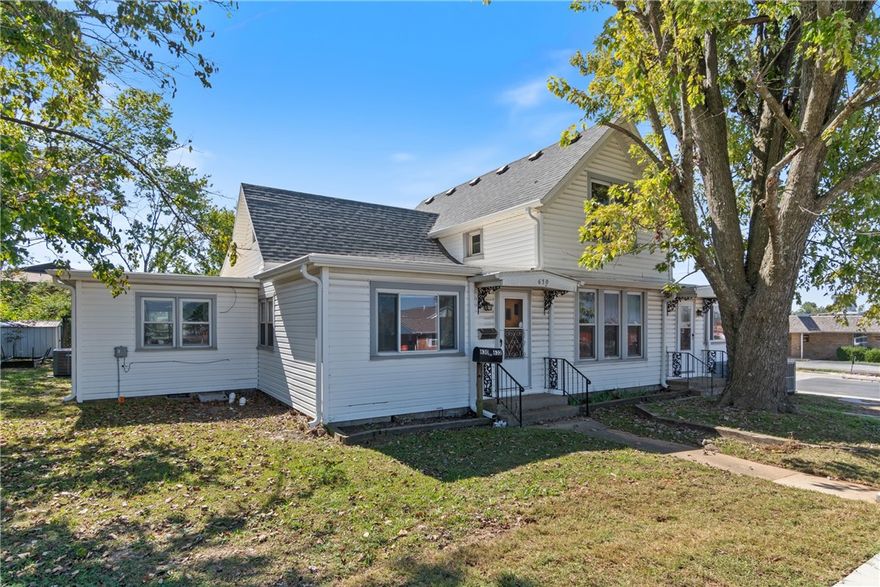 Step into timeless charm with this 1945 home perfectly positioned in the heart of downtown Rogers! Sitting on a full corner lot at Poplar, Sixth, and Cherry Streets, this property offers unmatched potential and prime visibility. Just one block from the School of Arts and a few blocks from Founders Academy, the location is second to none. Once a duplex, this property offers a rare opportunity for a variety of uses—residential, professional services, retail, entertainment, or even a multifamily setup. With direct access to the trail right out front, you can easily connect to the Razorback Greenway for walking, biking, and exploring all that downtown Rogers has to offer. Whether you’re looking to restore a piece of history, create an investment property, or establish your home-based business in one of Northwest Arkansas’s most vibrant areas, this property is full of potential in an unbeatable location.