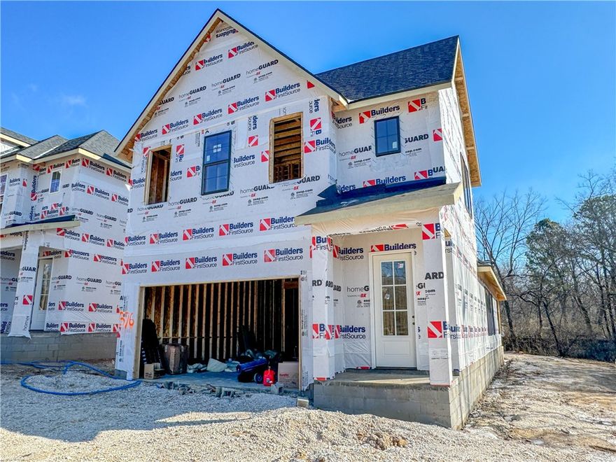 Brand new home in downtown Fayetteville with an attached 2 car garage and private backyard!  Property is surrounded by mature trees and within walking distance the Fayetteville Square / Farmers Market, Coffee shops, numerous dining options, shopping, and more!  Get in now to pick your colors and finishes! Home features 3 spacious bedrooms all with their own bath, a half bath for guests, hardwood floors, quartz counter tops, custom built cabinets, large kitchen island, natural gas range, primary bedroom on main floor, a cozy covered back porch, and so much more! The open concept plan is perfect for entertaining or quiet nights at home, while the proximity to the Square, University of Arkansas, and Dickson makes it perfect for taking advantage of all the great attractions Fayetteville has to offer!