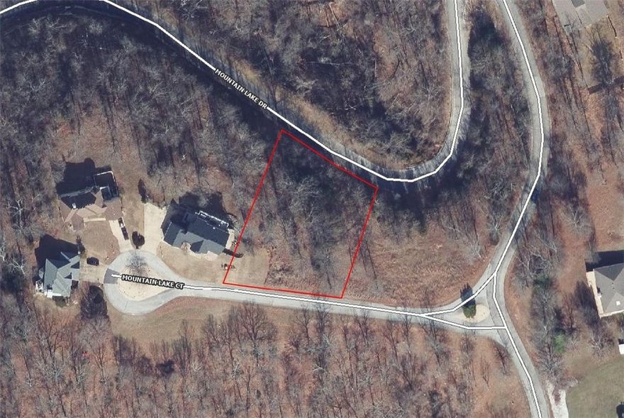 Perfect lot to build your dream home near Beaver Lake just minutes from Rogers city limits.