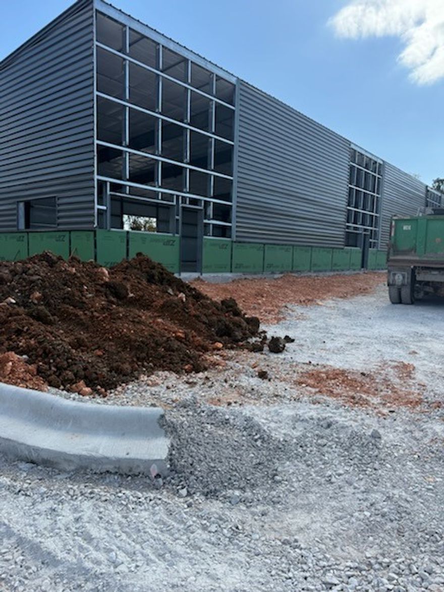 Brand new building.  Great for warehouse, shop, office, and light manufacturing.  Total of 10,800 square feet available.  Can be split into 2,700 square feet units. Each with a 10 feet overhead door.