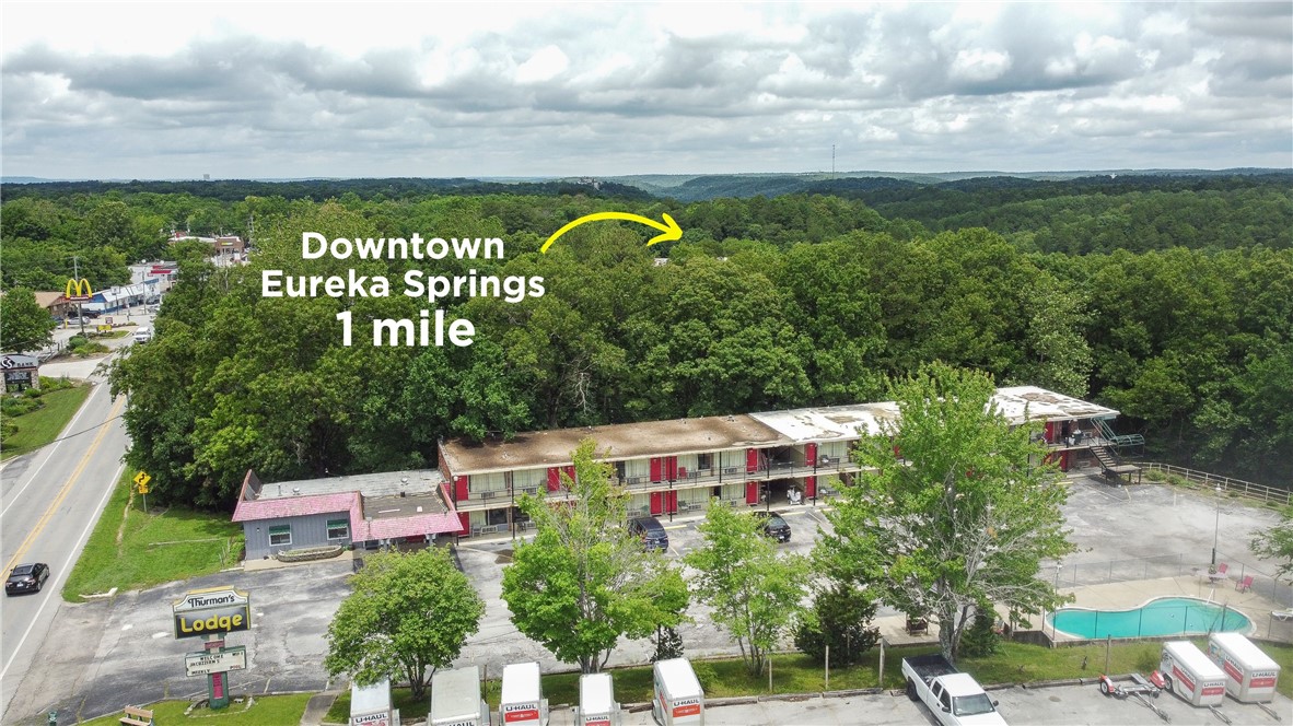 Incredible value ADD opportunity… Priced Right… Great location, Lowest Asking Price per key in many years. It’s All about Location, Location, Location. This nonflagged, independent 39 room economy hotel, actually has 3 additional rooms that are currently used as storage, making this potentially a 42 room hotel or potential conversion to efficiency short or mid term rentals. Situated on 4.04 acres, with a majority of it undeveloped. The property features a large outdoor pool + plenty of parking. 9000 cars per day per ARDOT.