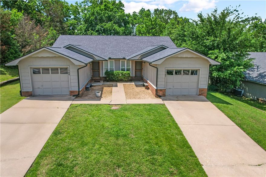 Imagine living in Fayetteville’s prime spot, raking in equity while someone else chips in on the bills! All that, and you can skip the rehab drama? 

Welcome to 1987 & 1989 Wilkins Place—a dream duplex where the cash flows as smoothly as the nearby trails! Freshly revamped and oozing income potential, it's nestled near schools, Whole Foods, Gulley Park, and more. Each 2-bed, 1-bath unit is decked out with swanky floors, countertops, lighting, stainless steel magic, smart panels, and your very own laundry. Major upgrades sparkle with new HVAC (2017), roof (2020), energy-efficient windows (2020), and French drains (2022).

With open-concept living, garages, covered patios, spacious bedrooms, and a serene wooded backdrop, this gem screams "perfect" for house hackers, savvy investors, or parents of college kids. Current rents pull in a cool $3,000/month—and there’s zero left to fix up.

No rehab. No crystal ball needed. Just savvy investing in one of the best spots around!
