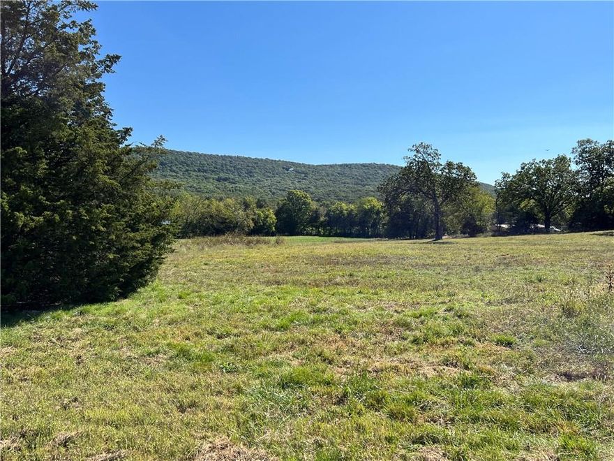Gorgeous custom home lot --truly a rare find with city sewer and water already available.