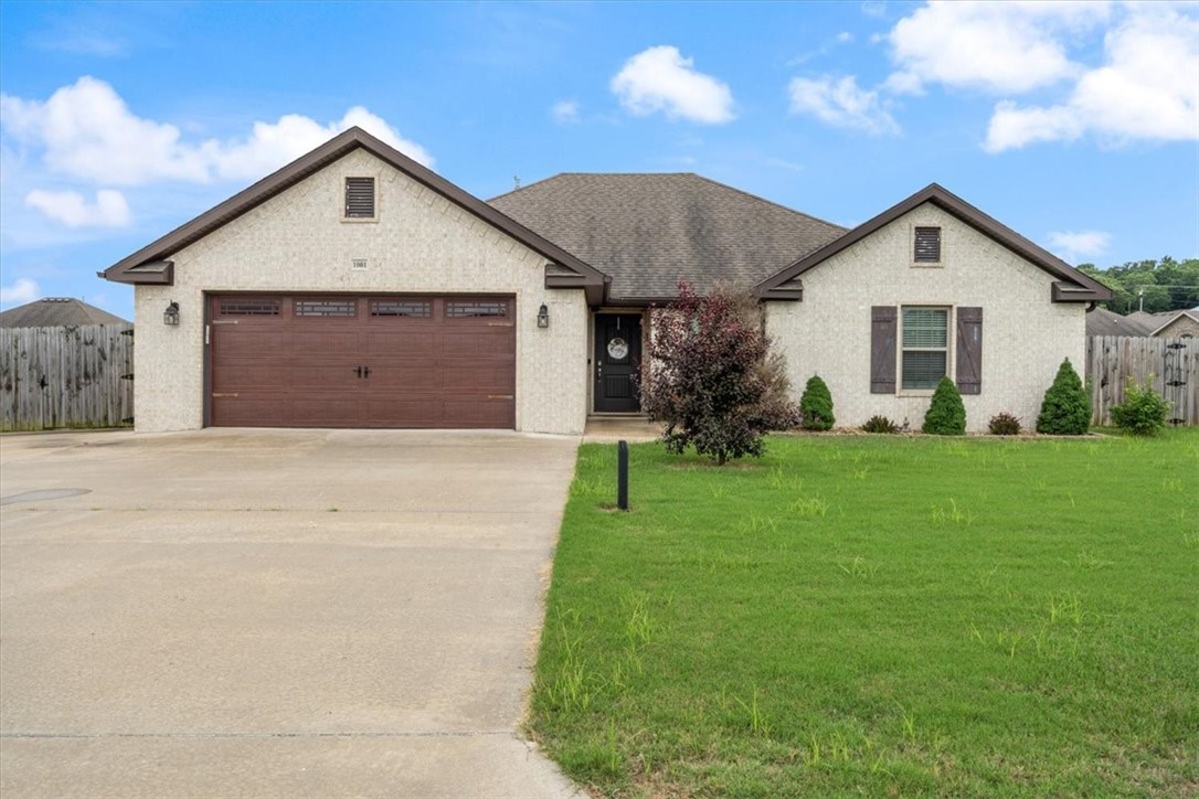 Check out this beautiful home in Elkins! Spacious 4 bedroom, 2 bathroom home sitting on a large corner lot! (Almost 1/2 acre, flat - fully fenced in!) The kitchen features a gas stove, stainless steel farmhouse sink, and an eat-in dining area. Split floor plan with the primary being on its own side of the home. The primary bathroom has a double head tiled shower along with a soaker tub and double closets! On the other side of the home, you have 3 bedrooms and a full bathroom with a tiled tub/shower combo. Driveway extension, custom shed in the backyard, and new Pergola are perfect for entertaining.
Come check out this home today!