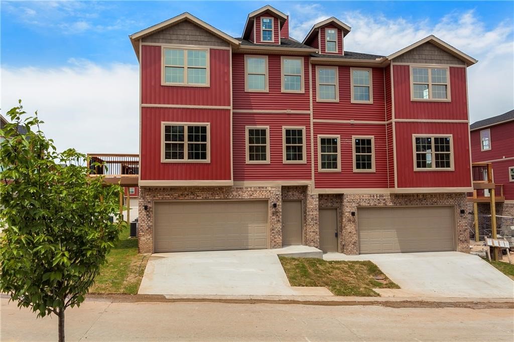 Sold!!! Move in ready. Granite counters, blonde hickory hardwood flooring, vaulted ceilings in bedrooms, oversize 2 car garage. Walk out deck off kitchen & living room area.