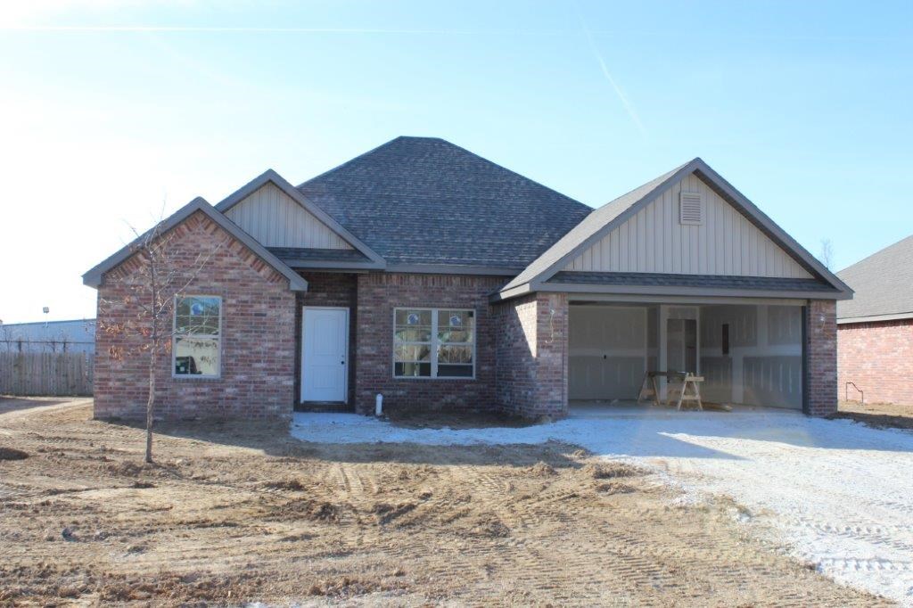 Hidden treasure! New construction adjacent to Har-Ber High School and close to shopping. Features include split floor plan, brick exterior, low E windows, blinds, custom cabinets, granite counters, haedwoods and so much more! Buy early and choose your own colors!