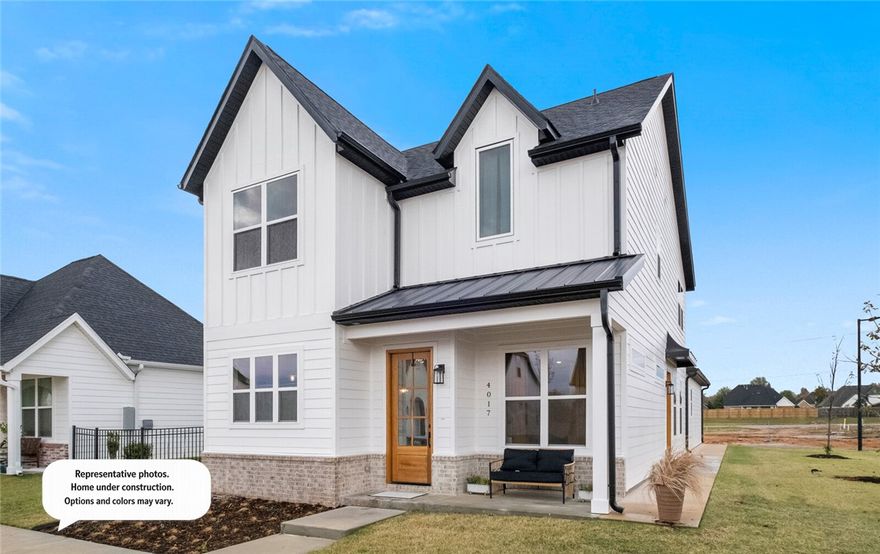Perfectly positioned near premier shopping, dining, scenic trails, and entertainment, this exceptional new construction home blends luxury with everyday convenience. Thoughtfully built with top-quality materials, it features high-end finishes and refined details throughout. Enjoy a lifestyle-driven community complete with a dog park and pickleball. The well-designed layout offers a private primary suite on the main level, with three spacious bedroom upstairs-ideal for both comfort and functionality. Finding a home of this caliber, in this location, at this price is an incredible opportunity!
