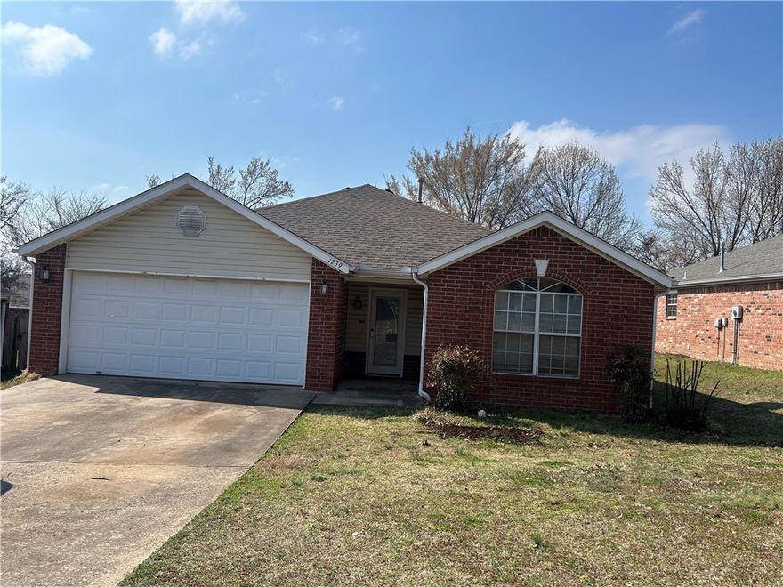 Great all brick 3 bedroom 2 bath home.  Near schools, parks and shopping. $1450 deposit. 2 year lease required. $1450 first year and $1500 for second year. Home has fridge, oven, dishwasher and washing machine and dryer.