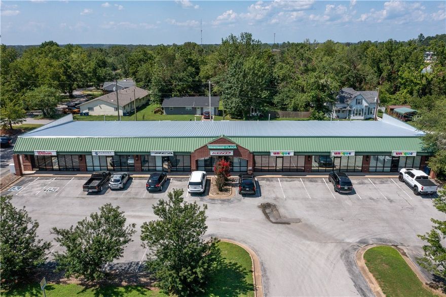 Excellent visibility with approximately 278 linear feet on W Central Ave/Hwy 72.  Ample on-site parking with 47 spaces.  100% Occupied.  Estimated NOI $112,000 (FYE 2024)  Cap Rate 7.0%