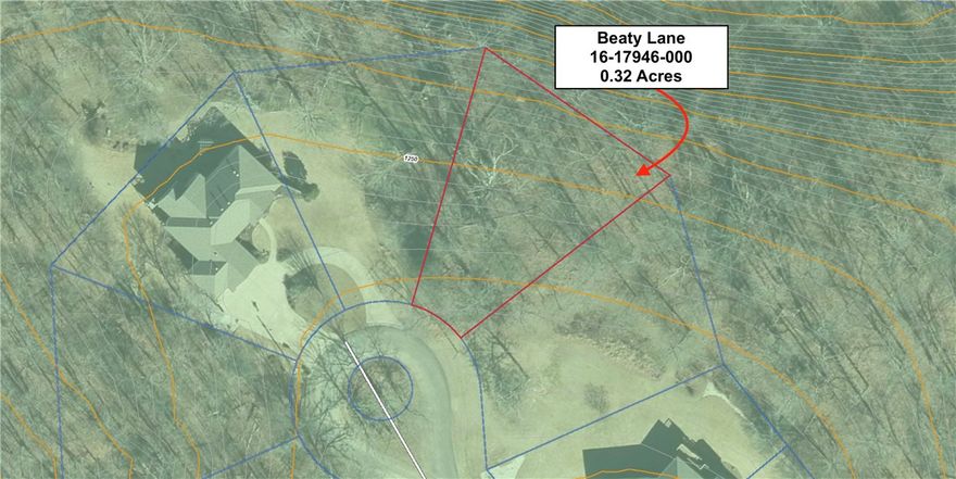 0.32 Acre Gently sloping lot on Beaty Lane. This lot has already been perc'd and will support a 3-bedroom with 331 feet of lateral line. 

This is one of the last available lots on Beaty Lane, its just up the road and within walking distance to the Branchwood recreation center. This location and subdivision is a prime loacation.