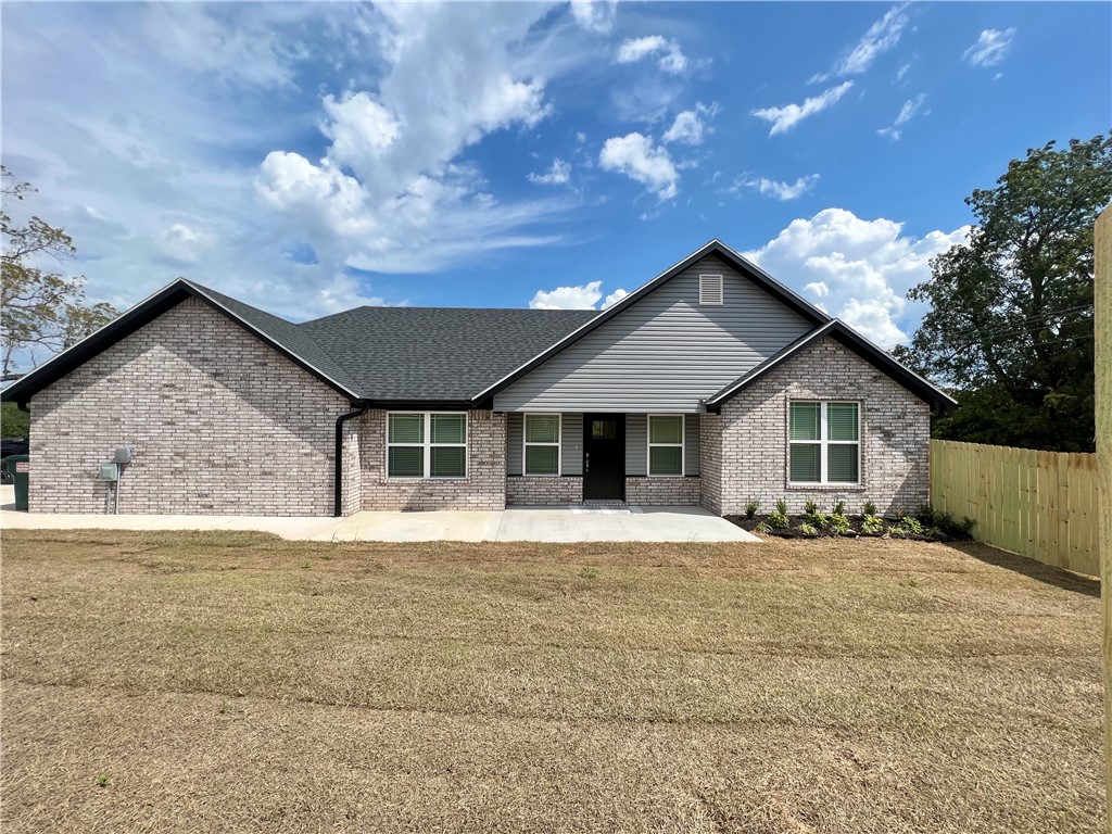 Beautiful new construction house located in the middle of Huntsville. Walk into the open concept living area with so much room for activities with the family. This house features a master bedroom and closet offering plenty of space. The kitchen has sleek, modern, white cabinets, beautiful quartz countertops and white classic tile backsplash. Enjoy the upgrades in this home with luxury vinyl plank throughout and a covered patio in the backyard to enjoy coffee in the mornings. This one features a more desirable corner lot with a private feel in the back. The view from the back patio is stunning on this one! More homes under construction that will be available soon. Schedule a showing and walk through multiple floor plans; take your pick on which is the best fit for you! Listing agent is related to seller.