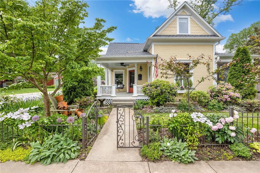 This rare gem located in the Historic 3rd Street District and only steps from the Downtown Square, The Ledger, The Momentary, Walmart HO, Crystal Bridges and the Quilt of Parks.  
Nestled on the corner of SE 3rd and A St. this Folk Victorian has all the amenities you ever dreamed of having in a home:  abundance of natural light, tons of storage, mature landscaping and multiple patios.  
The upgraded kitchen greets you with Carrara Marble counter tops, Fisher Paykel appliances, custom cabinetry, and a picturesque breakfast nook.
The primary bedroom with en-suite bathroom is tucked away on the main level to create your own spa-like oasis with a 5 ft soaker tub, steam shower and marble tile and countertops.
Step outside and the outdoor area is as spectacular as the inside with the recent addition of the screened-in heated porch and award-winning landscaping, providing a perfect place for year round outdoor living.  Did I mention an outdoor heated pool?  
This labor of love is definitely a must-see!
Zoned D-E