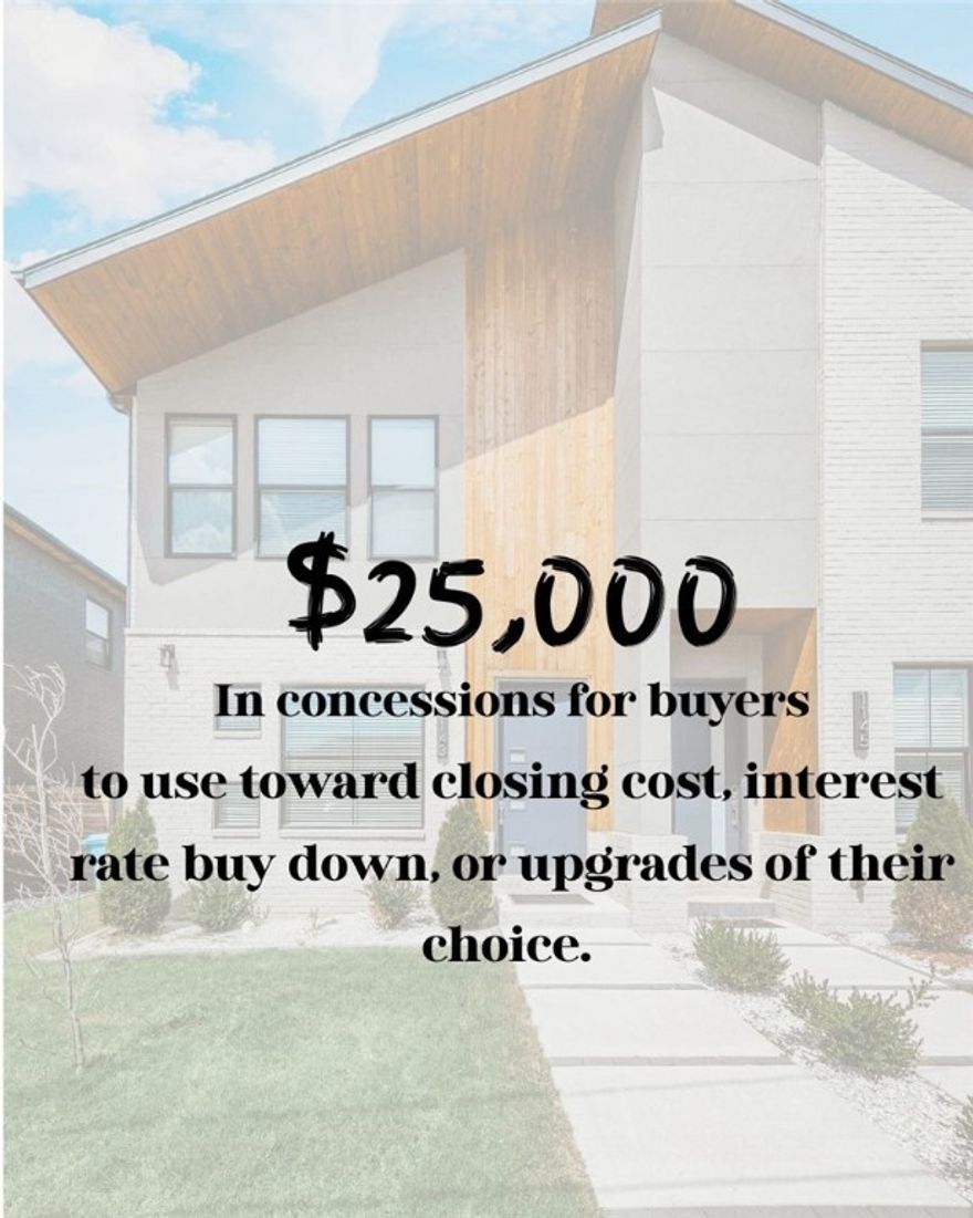 $25k in concessions towards buyers choosing. Experience modern luxury near Downtown Bentonville without the traffic. Stunning townhome, just 2.1 miles from the new Walmart Campus. Enjoy the ultimate lifestyle—walk or bike to world-class art, dining, culture, and renowned mountain biking trails. This home exudes sophistication with a spacious living area, accent lighting, floating shelves, and a sleek linear electric tile fireplace. The chef’s dream kitchen boasts a custom waterfall island, floor-to-ceiling cabinetry, quartz countertops, high-end Café appliances, and a working pantry. The primary suite upstairs offers a private retreat with wood floors, a spa-like ensuite with a floating vanity, a walk-in shower with rain head and jets, and a custom walk-in closet. A secondary bedroom on the main level adds convenience and the bonus space upstairs is perfect for relaxing or entertaining. Charming courtyard-style patio with ambient lighting, a two-car rear load garage and side green space for pets.