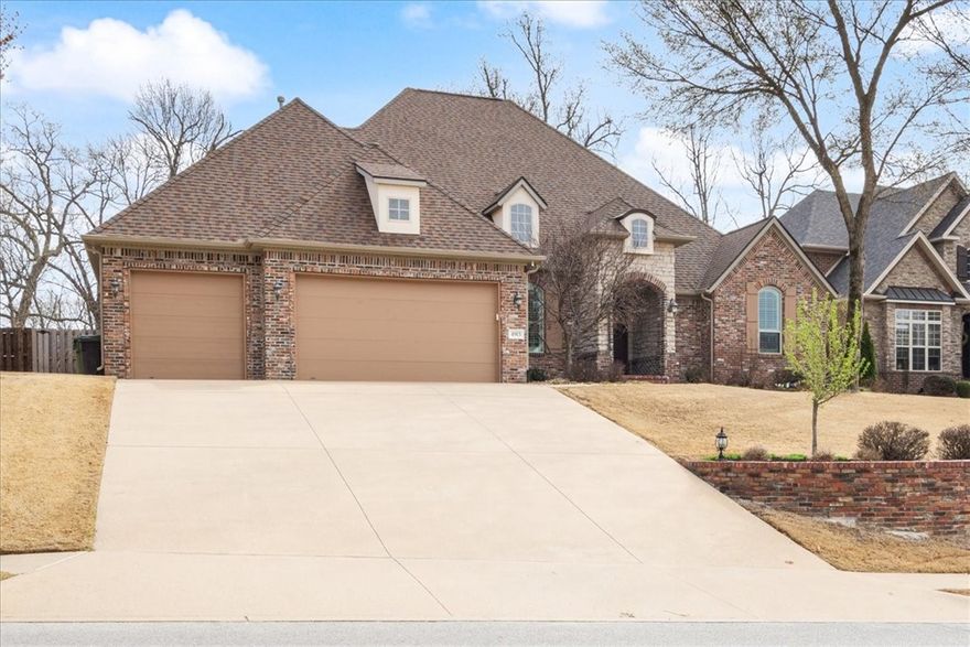 Executive home. 4 bd (or 3 + office), 3 bath home has undergone an impressive transformation, with amenities that surpass new construction homes. Freshly painted & move-in-ready, the home features a new HVAC & air purifying system, built-in humidifier, high efficiency water heater, epoxy garage floors & a new roof. The remodeled kitchen contains sleek top-of-the-line appliances including Jenn-Aire sub-zero fridge, Fisher-Paykel 6 burner gas cooktop, 2-drawer dishwasher, & baker’s dream oven with microwave/oven combo. With a thoughtfully designed split floor plan & two gracious living areas, this home offers space for relaxation, privacy & entertainment. Whether hosting gatherings or enjoying an evening in, there's a space to suit every occasion. The allure continues outdoors with an expansive back patio featuring a Blaze Grill, bar seating, gas firepit & a cozy TV area. The private, level backyard is perfect for relaxing or entertaining guests. Experience luxury, comfort, & convenience in one exceptional package.