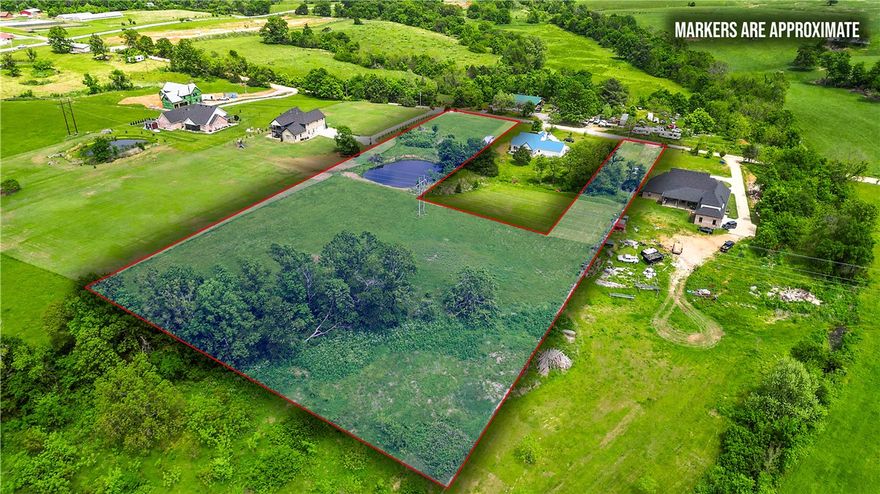 Imagine a place where your vision has room to breathe. This +/- 3.8-acre property invites you to create something that is truly your own. A pond adds a touch of natural charm, reflecting the open sky and setting the tone for peaceful living. With plenty of room to design a long driveway, your future home can sit tucked away, offering room to breathe for years to come. The absence of covenants means there are no limits on your imagination. You can build, design, and enjoy the land on your terms. Utilities are conveniently located at the street, making it easier to turn ideas into reality. Whether you are dreaming of a forever home, a private escape, or a smart investment, this property offers boundless potential with natural charm!