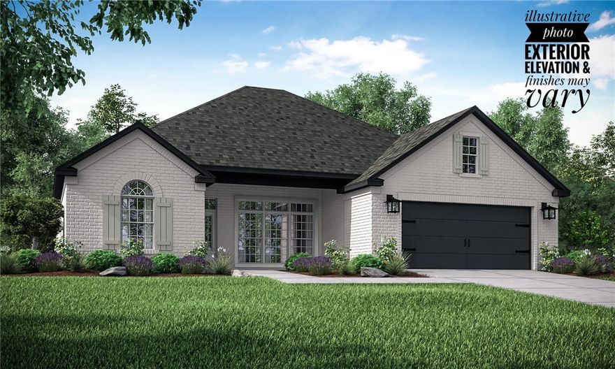 Goose Creek Village Phase II is our newest subdivision in Farmington. Located off of Wedington Dr. and Double Springs Rd., in West Fayetteville. Just minutes from Walmart Neighborhood Market and a variety of restaurants. Homes range from 1400-2500 square feet. Beginning construction, completion late Spring 2022. Future phases will feature 10 acres of common area, walking trails and park. stock photos of Cooper actual house and specs may vary.