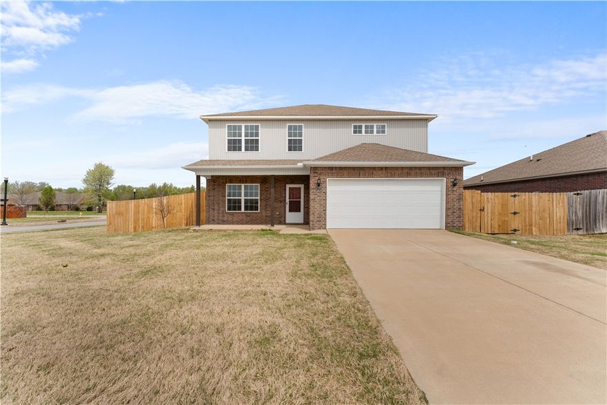 Not your typical Rush/Coleman home—this one stands out with thoughtful upgrades that go well beyond standard builder finishes. From the moment you walk in, you’ll notice elevated details like upgraded Pergo water resistant flooring with added subflooring, Sherwin-Williams washable paint, enhanced LED flush lighting, and ceiling fans throughout. The staircase and bannister have been beautifully updated, while the primary suite offers a more refined feel with a dual vanity and upgraded closet features. The kitchen is both functional and stylish with an upgraded dishwasher and microwave. Designed for everyday comfort, the home features two thermostats for separate upstairs and downstairs climate control. Additional highlights include built-in garage shelving, a professionally treated lawn, and a 12x16 storage shed (2020). Refrigerator, washer, and dryer convey. All-electric and located in an HOA community, this home delivers a more customized, move-in-ready experience than others nearby.