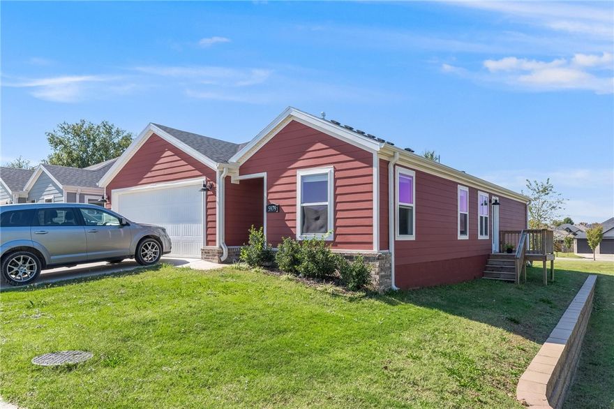 Great investment opportunity. Current tenant has a lease through 7/31/26. Cottage size 3-bedroom, 2-bathroom home on a quiet cul-de-sac in West Fayetteville. Low maintenance, like new home with granite counters, stainless steel appliances, refrigerator, washer and dryer included.  Close to the University of Arkansas, elementary and middle schools, trails, the I-49 corridor and everything Northwest Arkansas has to offer. The home is currently rented unfurnished through 7/31/26 for $1895/month.