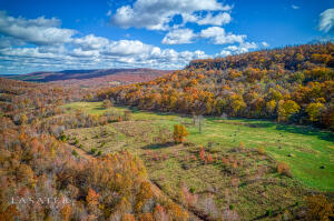 Enjoy the panoramic views of Piney Mountain from this beautiful 138 acre property with over 1,000ft of Terrapin Creek frontage. It's surrounded by beautiful bluff lines, a great mixture of pasture and woods, a pond, and multiple building sites, all with incredible views.