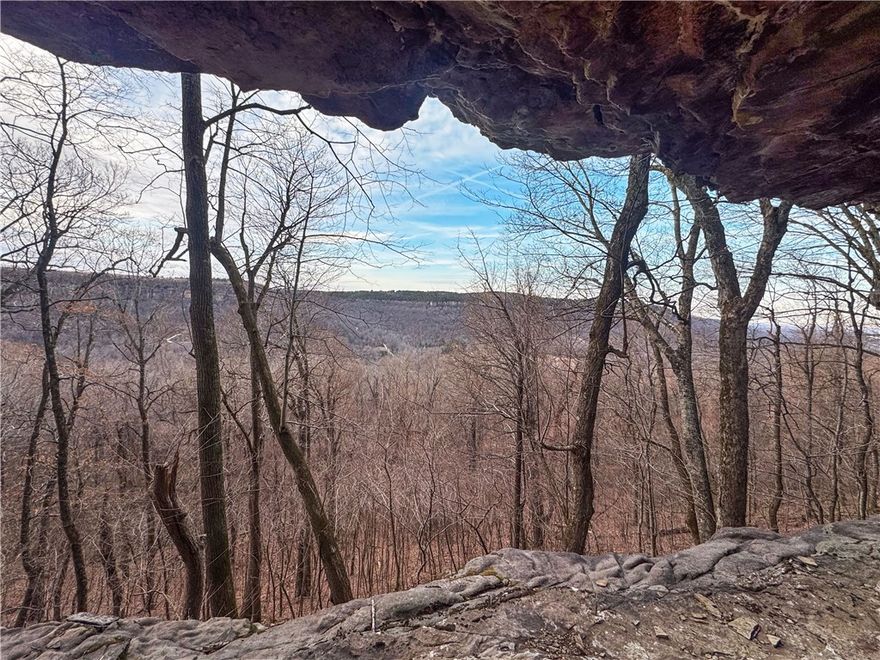 Take in the panoramic views of Piney Mountain from this impressive 138± acre property in Boone County featuring over 1,000 feet of Terrapin Creek frontage. The land offers a beautiful mix of open pasture and mature timber, highlighted by stunning bluff lines, three ponds, and multiple prime building sites — all positioned to capture incredible long-range views.
This property is well suited for a private estate, recreational retreat, or investment opportunity, with abundant wildlife including deer, turkey, and bear. The combination of water features, varied terrain, and unmatched scenery makes this a truly special piece of land.
