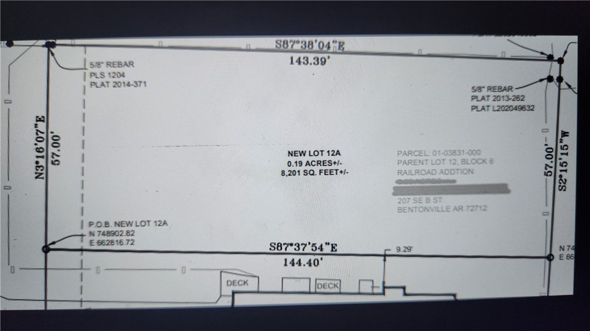 Railroad Add Bentonville - Land