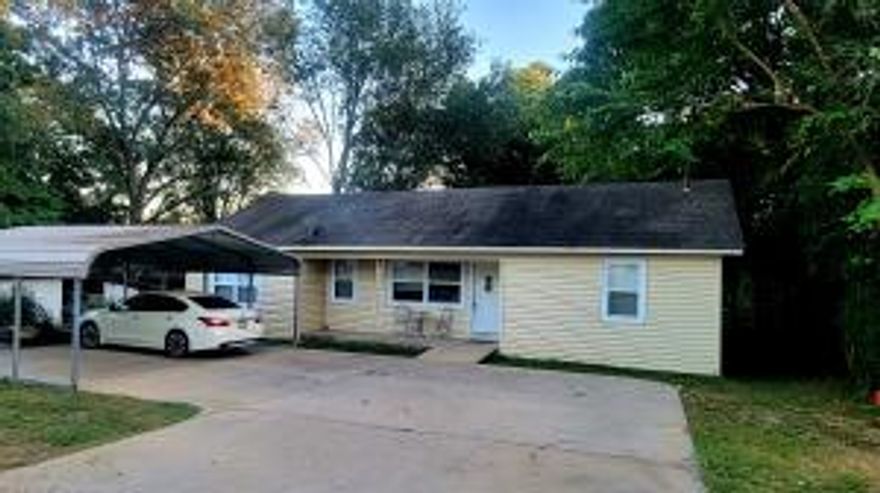 Check out this cute, spacious single-family home that contains 4 bedrooms, 2 full baths.  This home offers newer windows, newer heat and air and lots more. Large fenced in back yard, 2 car carport, and a concrete driveway.