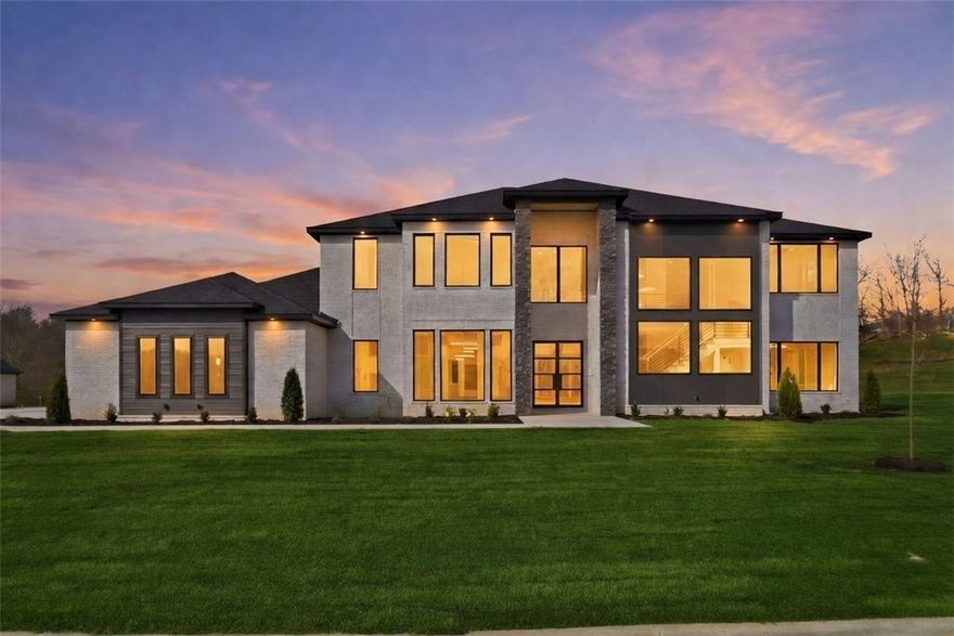 There is absolutely nothing like this property in all of Northwest Arkansas! This gorgeous new home sits on 1 acre with the Arkansas Natural Heritage Preserve and Stillhouse Spring Creek right behind for max privacy. The custom features in this elevated design mean form won't ever take a backseat to function. The heart of the home is a true chef’s kitchen with expansive island, custom cabinetry, and seamless flow into the living areas—perfect for entertaining or everyday luxury. Work from home in the dedicated home office, or unwind in the versatile bonus room complete with a full wet bar for effortless gatherings. Retreat to privacy with all en-suite bedrooms plus two convenient half baths for guests. The crown jewel? A massive covered patio spanning the rear of the home, ideal for year-round al fresco dining, lounging, or hosting under the stars. Natural amenities include waterfalls, springs, ponds, and access to Little Osage and Stillhouse Spring creeks. Call for complete list of features! Bentonville schools!