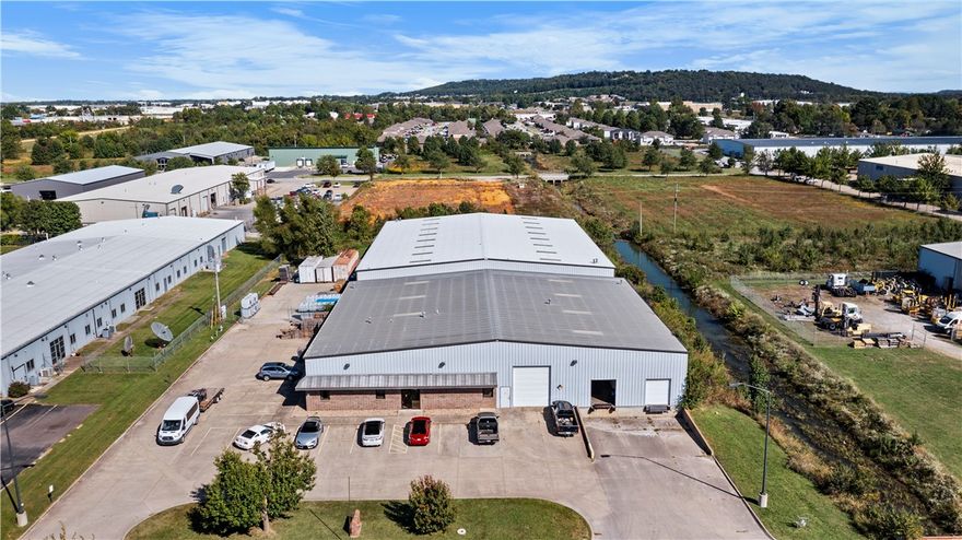 Prime Industrial Space for Lease | 2078 Ford Avenue, Springdale, AR
Unlock the potential of this expansive 29,520 sq. ft. industrial property, perfectly zoned I-2 for manufacturing or warehouse use. Situated on 2.3 acres, this property features a 17,520 sq. ft. building constructed in 2015, plus an additional 12,000 sq. ft. warehouse space with integrated office areas.
Key Features:
Zoning: I-2, ideal for industrial and manufacturing uses
Dual Access: Two dock-height doors and six grade-level doors throughout for easy loading and unloading
Privacy & Safety:  Gated Fence surrounding the property | Sprinkler System in Larger Warehouse 
Utilities: Single-phase electric power
Flexible Space: The front warehouse features a combination of warehouse and office areas to suit various business needs
This property offers excellent access and is perfect for businesses looking to grow or expand their operations.