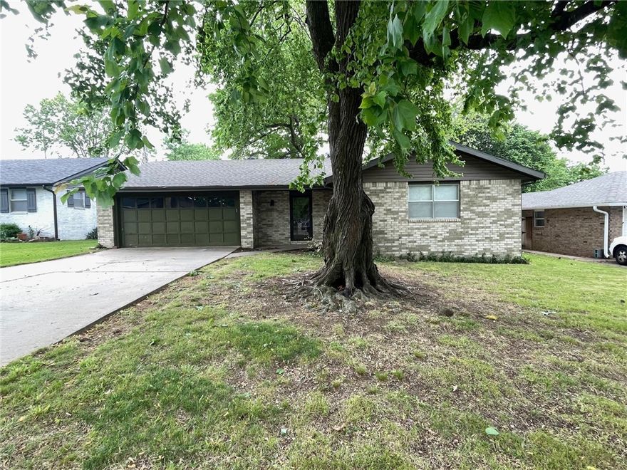 This freshly updated 1,632 sq ft home is now available for rent and ready for immediate move-in! Featuring 3 bedrooms, 2 bathrooms, and a 2-car garage, this property offers a clean, modern space ideal for comfortable living.

Recent renovations include new wood and ceramic tile flooring throughout, fully remodeled bathrooms, updated light fixtures, fresh paint on walls, cabinets, and trim, and an enclosed patio perfect for relaxing or entertaining. Blinds are installed throughout for added privacy and style.

Enjoy a spacious backyard with mature trees and a wood privacy fence, providing a peaceful outdoor setting. Located just minutes from the Tyson Sports Complex, schools, and shopping, this home offers convenience and accessibility in a quiet neighborhood.

No pets allowed.
Tenant responsible for utilities and lawn care.
Security deposit and background check required.