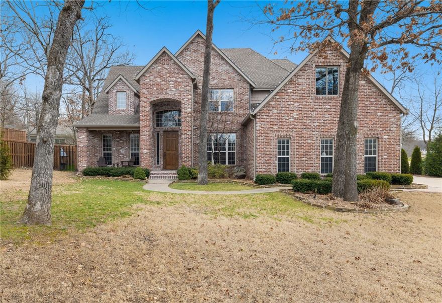 This beautifully remodeled home located at 2846 Charleston Crossing in the sought-after Savannah Estates neighborhood offers a perfect blend of modern updates and classic charm. The home features a spacious, open floor plan with primary suite and guest bedroom suite located on the main level along with a designated office space. Upstairs the home has a designated exercise room, 2 bedrooms with private baths, and a media room with bar area. Refinished hardwood floors throughout the house. The eat in kitchen was fully renovated and equipped with top of the line appliances and marble counter tops. The screened in porch was added on to the house in 2024. New stamped concrete on the patio and around pool area. The landscaping has been thoughtfully designed to provide both beauty and privacy. New fencing, green giant trees, and shrubs create a tranquil retreat, while the addition of a patio area ensures plenty of space for outdoor dining or lounging. There is even a turf putting green in the back yard. Come see it today.