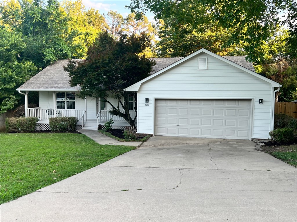 Adorable three bedroom, two bath home is ready for move in! Located just steps from Gulley Park in the heart of Fayetteville, this location is hard to beat. Enjoy the large, peaceful backyard while having the conveniences of parks, trails, shopping, and dining nearby!