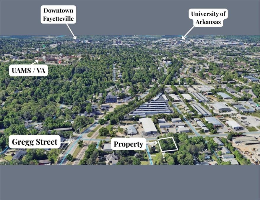 A .21 acre lot zoned RSF4 that is located close to the Razorback Greenway. Lot is flat and has all utilities at the street parcel, can be used to have additional dwellings. Perfect for an investment opportunity. Just 1 mile from the Fayetteville Square and 2 miles to Washington Regional.