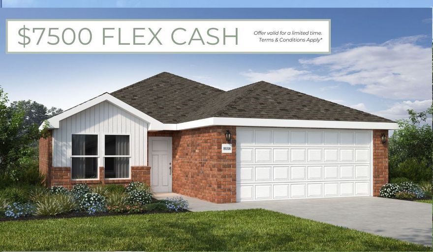 This 3 bedroom, 2 bath 1200 square foot hybrid floor plan
offers the luxury of a brick exterior, with the affordability
of cottage finishes inside. Gather around the spacious
kitchen island with friends and family. LVP flooring
throughout upgrades your home with durability and style.
Enjoy the privacy of a secluded primary suite and a
sizable walk-in closet. This hybrid floor plan is the
definition of affordable luxury, with a modern design that
suits a busy and active lifestyle.