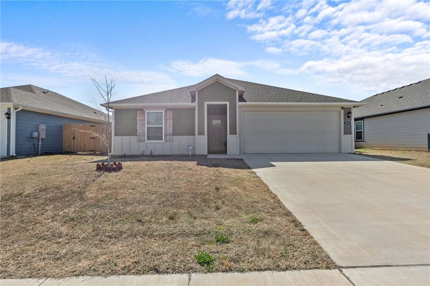 This stunning, barely-lived-in home, completed in December 2023, offers a fresh and modern living experience with 4 spacious bedrooms and 2 bathrooms. Located in the desired Main Street Village, this home is perfect for those seeking comfort, style and a serene environment. As you step inside, you'll be greeted by an expansive open-concept living and dining area, creating the perfect space for family gatherings or entertaining friends. The kitchen features contemporary finishes and plenty of counter space, ideal for cooking and meal prep. The fully fenced backyard is one of the highlights of this property, offering a true escape with scenic views of a beautiful field—perfect for enjoying morning coffee or evening sunsets in privacy. Whether you're relaxing or hosting outdoor activities, this space is a true retreat.
With almost no wear and tear, this home is essentially new and ready for you to move in and make it your own. Don’t miss the opportunity to own this gem in Gentry—schedule a showing today!