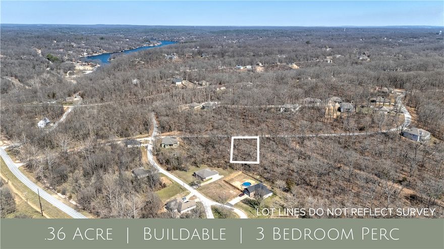 Discover the perfect canvas for your dream home on this .36-acre buildable lot in Bella Vista, Arkansas. Conveniently located just a few lots away from the Tunnel Vision Trail and near to Huntley Gravity Park, this lot offers easy access to outdoor adventures. Lake Windsor is also nearby, providing picturesque water views and recreational activities.

This lot has already undergone a successful perc test for a 3-bedroom home, making the building process even smoother. Situated within the Bentonville school district, it offers the ideal mix of peace and convenience. You'll be close to everything Bella Vista and Bentonville have to offer.

Adding to its appeal, the new Blue Crane development led by the Walton family will transform Bella Vista into a premier outdoor recreation destination with 2,700 acres dedicated to community-enhancing projects, perfect for nature lovers and active lifestyles.

Don't miss this opportunity to create your custom sanctuary. Secure your slice of paradise today!