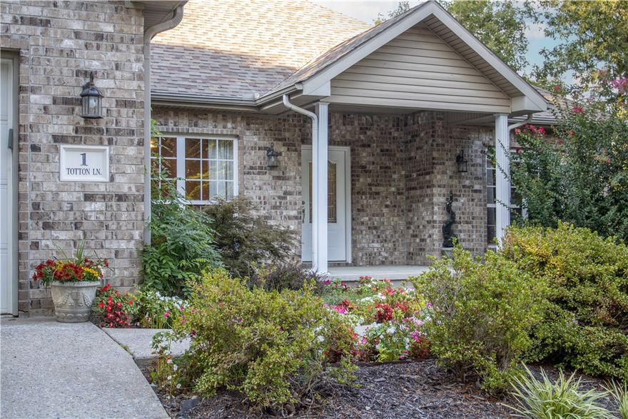 Welcome to 1 Totton Lane — a quality-built home offering exceptional space and value in one of Bella Vista’s most desirable areas. Located near the Metfield Rec Center and Golf Course, between Lake Brittany and Lake Ann, this home combines quiet neighborhood living with easy access to trails, lakes, and outdoor activities. Enjoy a large fenced yard perfect for kids, pets, or entertaining, plus a spacious downstairs area ideal as a playroom, media room, or home office. Solid construction, smart layout, and peaceful surroundings make this home stand out from newer builds at a higher price. Move-in ready and perfectly located, it’s a great opportunity to enjoy the best of Bella Vista living—comfort, quality, and room to grow.  Come see why 1 Totton Lane is one of the best values in Bella Vista—schedule your private showing today!