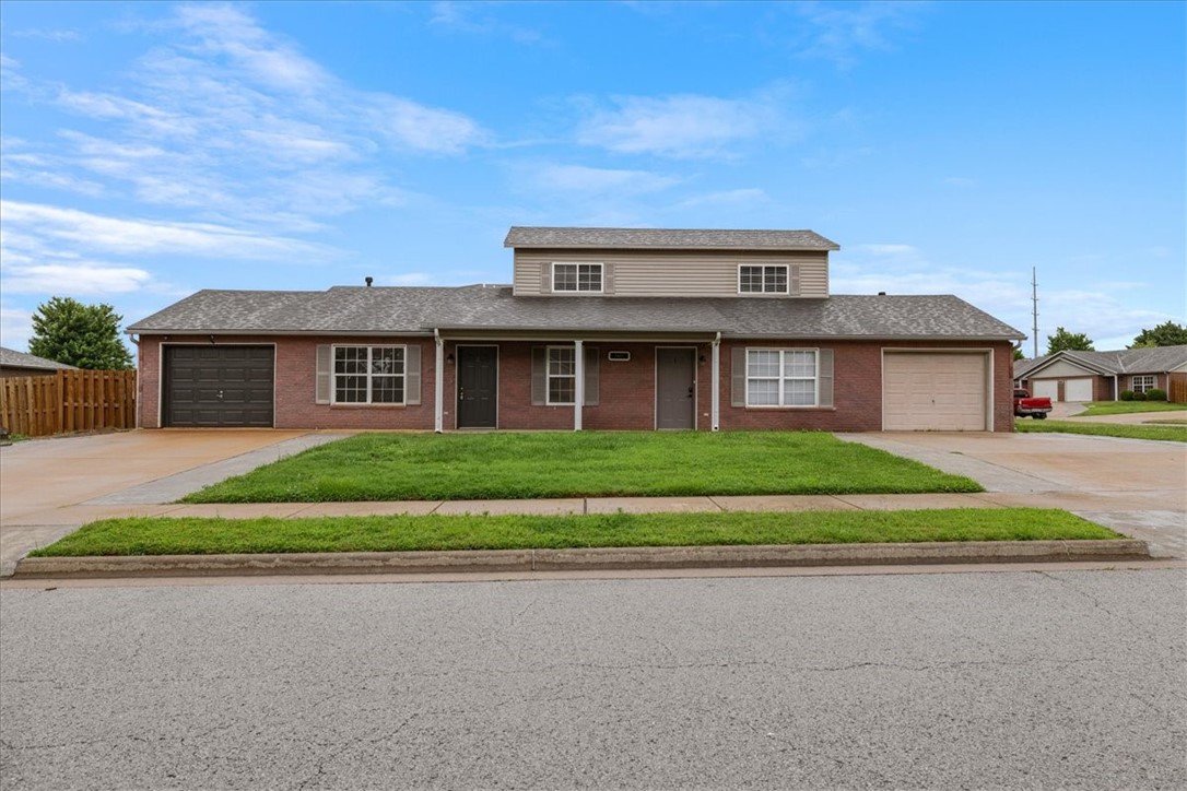 JUST LISTED. Fully remodeled duplex situated just 3 miles from Downtown Bentonville and 4 miles from the new Walmart Home Office Campus, this neighborhood provides unbeatable convenience for homeowners and investors alike. These thoughtfully designed duplexes feature spacious floor plans, making them an excellent choice for both primary residences and investment properties. With Bentonville’s thriving rental market and continued growth, Carriage Square offers a strong return on investment in a sought-after area. Residents will enjoy easy access to world-class mountain biking trails, top-rated schools, Crystal Bridges Museum, and Bentonville’s vibrant dining and shopping scene. This property also boasts a new roof installed within the last 12 months, and thoughtful upgrades to the property giving it endless upside on rent potential! Both units are vacant and ready for the next owner to rent or live in as they desire! Unit 1 Washer/Dryer to convey!