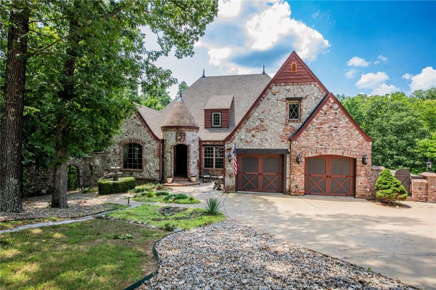 Come Check out this stunning lakefront home with 400 feet of shoreline, a boat dock, a boat house, and a separate private apartment. The main level has almost completely redone with Luxury Vinyl Plank flooring and new paint. The home features 4 bedrooms and 3.5 baths. Relax outside with a built-in hot tub on the lower deck. 576sf basement-level apartment has a separate entrance and has been used as a short-term rental. This home is situated on 2 lots and has a total of 2.08 acres. The main level HVAC was replaced in 2022.