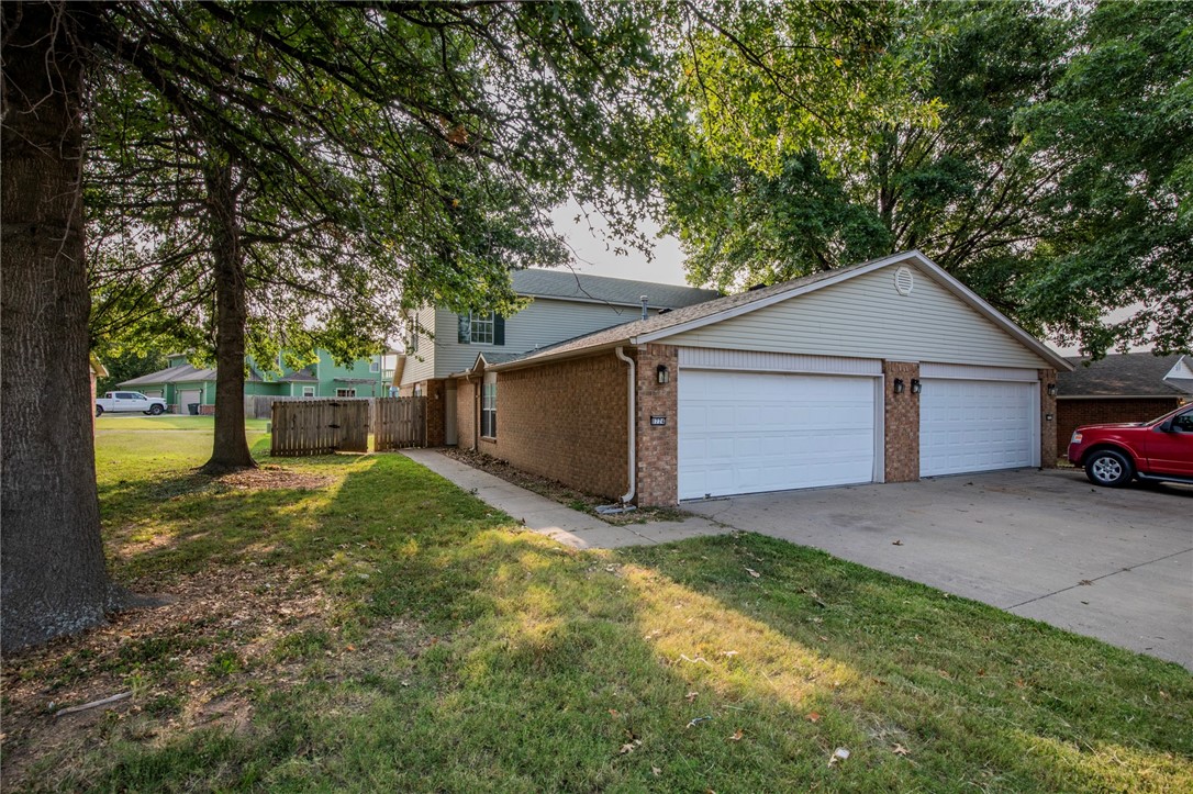 Duplex in the heart of west Fayetteville. 3 bed 2 bath in each unit with an attached 2 car garage with a nice backyard is a hard find. Located just 3.3 miles to the U of A and less than a mile from I49 makes this location a prime location. The 774 unit is in the process of getting brand new carpet on the stairs and 2 upstairs bedrooms. It was also newly painted. Pictures will be updated when the fixes have been completed.