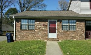 CLOSE TO ATU. COZY LITTLE BRICK ALL ELECTRIC TOWNHOUSE WITH 2 BR. 1 BTH. LIVING ROOM AND KITCHEN,NICE PATIO W/ PRIVACY WOOD FENCE AND ACCESS TO POOL. GARBAGE DISPOSAL,THERMOSTAT.CH&A LESS THAN 4 YEARS OLD. TRASH, MOWING AND INURANCE ON DWELLING PAID BY ASSOCIATION.
