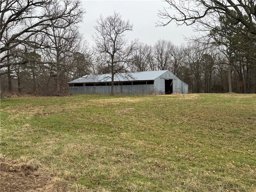 20 Acres plus a barn and pond! Part of 110 Acres that can be split in multiple ways for bigger tracts. Lots of county road frontage. Property on both sides of the road. Beautiful home building sites. Rural water is available. Septic needed. Beautiful views. Some pasture, some woods. 15 minutes from Harp's parking lot in Lincoln. Subject to split approvals. Soil test has been done. Agent owned. See also MLS 1322634-1322638