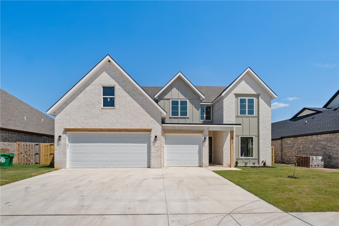 Discover the perfect balance of elegance and functionality in this impressive 4-bedroom, 4-bath home. Thoughtfully designed, the layout and premium finishes truly set it apart. The main level features the luxurious primary suite along with a secondary bedroom and full bath for added convenience. Upstairs, youāll find two additional bedrooms, two bathrooms, and a spacious game roomāperfect for entertaining or relaxingāwith easy attic access for practical storage. The heart of the home is the inviting eat-in kitchen, complete with granite countertops, custom cabinetry, stainless steel appliances, and hot water recirculation. An open-concept design, curated lighting, and energy-efficient touchesāincluding spray foam insulation and low-E windowsāenhance both comfort and style. Future Phase 2 amenities will elevate the neighborhood with a pond, walking trails, clubhouse, and pool. All of this in a prime locationājust under 20 minutes to Downtown Bentonville and the new Walmart Home Office, and only 15 minutes to XNA.