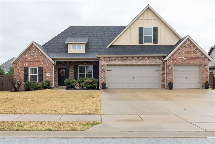 Step into 452 Romano Ave. and enjoy a 2,390-square-foot, move-in-ready home filled with comfort and style. Enter the airy open-concept living and kitchen space that boasts a gas cooktop, walk-in pantry, and eat-in kitchen area. The main level includes a primary retreat with a spacious ensuite, two additional bedrooms, a full bath, and dedicated office space. The second level provides a spacious fourth bedroom and full bath, perfect for guests. Outside, you will enjoy a covered deck overlooking a fenced-in yard. Extras include a 3-car garage, NEW ROOF & GUTTERS in 2025, freshly painted interior, and newly stained fence. This home is a must-see!!