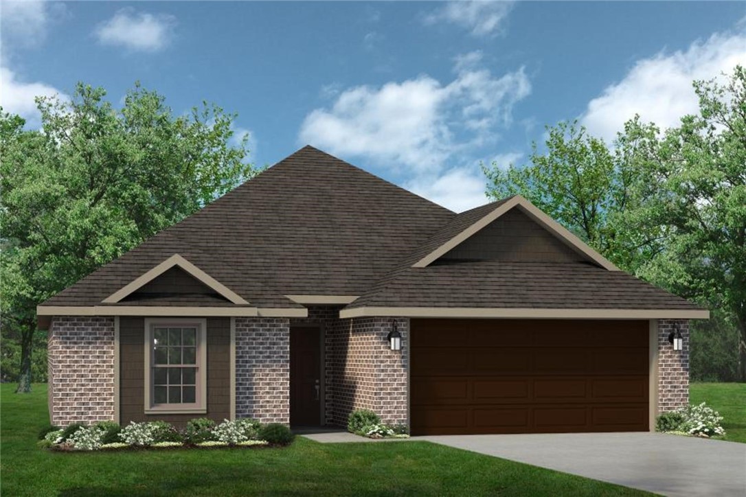 Welcome to the Springs, a charming one-story ranch style home perfectly balanced between privacy and communal living space. This floor plan is 1,445 sq ft and features a split layout with 3 bedrooms, 2 bathrooms, and a finished 2 car garage. After entering your home from the covered front porch, you and your guests will be welcomed by a beautiful entry hallway into an open concept living room, dining room, and kitchen. This space will be perfect for entertaining in any scenario as it allows you to interact with everyone in the space from the same spot. Whether it’s pizza and movie night with your family or the home is packed for the New Year, the Springs is designed to do it all. This welcoming social space is paired with the solitude of a split home layout, which gives you and your family a sense of privacy with bedrooms on either side of the floorplan.