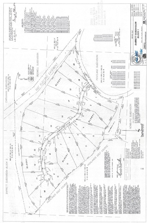 Barrett Sub Blk 1 Bvv - Land