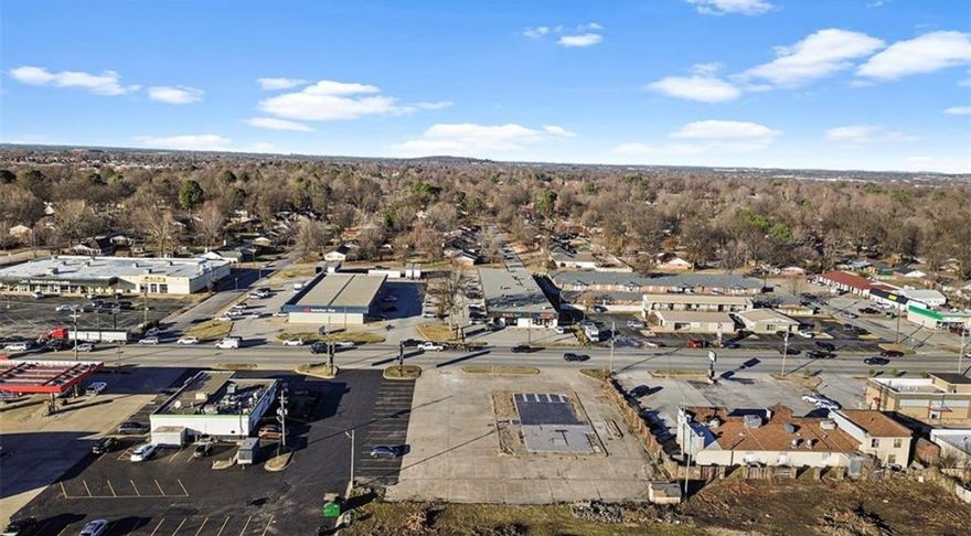Exceptional commercial property for sale in the vibrant heart of Springdale, AR! Formerly a drive-thru restaurant, this 1.28-acre lot offers extensive parking, a substantial traffic count, and a central Northwest Arkansas location. The previous structure, although no longer standing, has left behind a valuable concrete slab with utilities intact. Seize the opportunity to bring your business to life sooner on this spacious and strategically positioned property. With 1.28 acres at your disposal, the potential for your new venture is limitless!