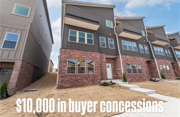Modern new construction home. Seller will provide a fridge, washer & dryer for extra fee. Perfect location in Fayetteville next to interstate, restaurants, trails, campus and so much more. Rooms are great size and very large open space on bottom floor for entertainment. Call or text for a showing today!